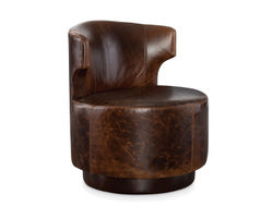 Crofton Leather Swivel Chair (+45 leathers)