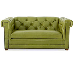 Claybourne Leather 76" - 86" or 98" Nailhead Sofa (+45 leathers)