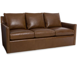 Oliver 74" or 80" Leather Sofa (+45 leathers)