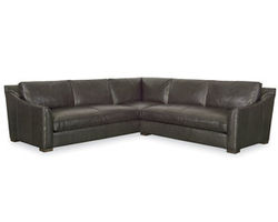 Fisher Stationary Leather Sectional (+45 leathers)
