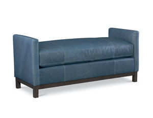 Rowan 36&quot; or 54&quot; Leather Bench (Made to Order Leathers)