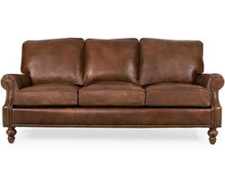 Peyton 83&quot; Leather Sofa (Made to Order Leather)