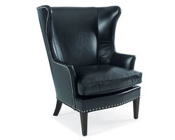 Windsor Leather Wing Chair (Made to Order Leathers)
