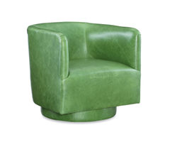 Upton Leather Swivel Chair (+45 fabrics)