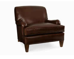 Russel Leather Accent Chair (Made to Order Leathers)