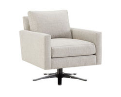 Calaveras Swivel Chair with Down Seat Cushion