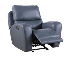 Bel Air Leather Power Headrest Gliding Power Recliner