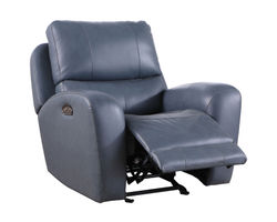 Bel Air Leather Power Headrest Gliding Power Recliner
