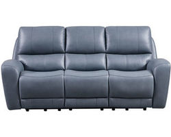 Bel Air Leather Power Headrest Power Reclining Sofa