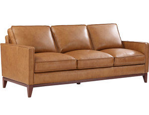 Newport 85&quot; Top Grain Leather Sofa