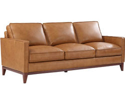 Newport 85&quot; Top Grain Leather Sofa