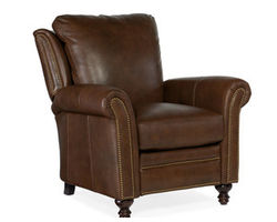 Richardson High Leg Leather Reclining Lounger (Made to order leathers)