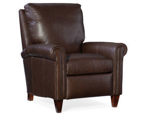 Haskins 3-Way Leather Reclining Lounger (Made to order leathers)