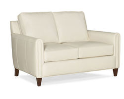 Weiss Stationary Leather Loveseat 8-Way Tie (Made to order leathers)