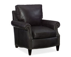 Rodney Stationary Leather Chair 8-Way Tie (Made to order leathers)