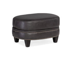 Richardson Leather Ottoman (Made to order leathers)