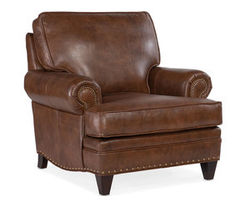 Carrado Leather Stationary Chair 8-Way Tie (Made to order leathers)