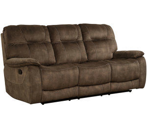 Cooper Brown Triple (3) Reclining Sofa