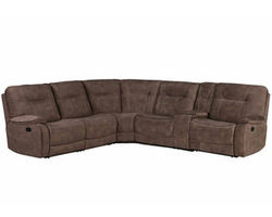 Cooper Brown Reclining Sectional (In stock - Fast shipping)