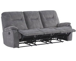 Cooper Grey 83&quot; Triple (3) Reclining Sofa (In stock - Fast shipping)