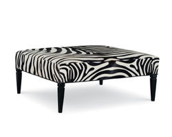 Trevor 42" Square Leather Ottoman (+45 leathers)