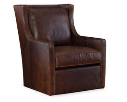 Chance Leather Wing Chair - Swivel Available (+45 leathers)