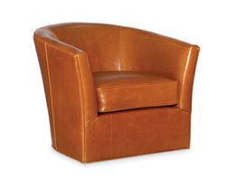 Adrian Leather Swivel Rocker (Made to order leathers)
