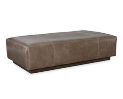 Gretchen 66&quot; x 35&quot; Leather Cocktail Ottoman (+45 leathers)