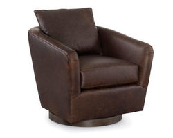 Patrick Leather Swivel Chair (+45 leathers)