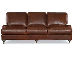 Somerset 76&quot; - 86&quot; - 95&quot; Leather Sofa (+45 leathers)