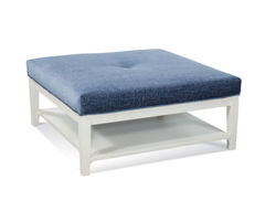 Hammond 38" Square Ottoman (Made to order fabrics and finishes)