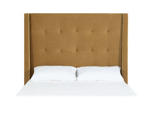 Palermo Full - Queen - King Headboard (Made to order fabrics &amp; leathers)
