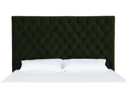 Vineyard Full - Queen - King Upholstered Headboard (Made to order fabrics and leathers)