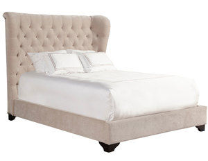 Chloe Meringue Queen or King Complete Bed