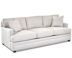 Anna K8322 Queen Sleeper Sofa (Includes Arm Pillows)
