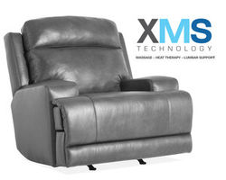 Carthage Recliner w/ XMS Heat, Massage and Lumbar + Free Power Headrest