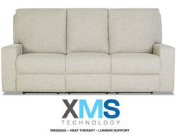 Alliser Reclining Sofa w/ XMS Heat, Massage and Lumbar + Free Power Headrest (Made to order fabrics)