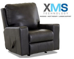 Alliser Leather Recliner w/ XMS Heat, Massage and Lumbar + Free Power Headrest (Made to order leathers)