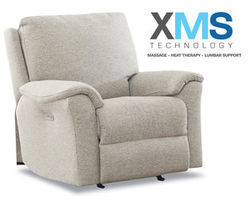 Davos Recliner w/ XMS Heat, Massage and Lumbar + Free Power Headrest (Made to order fabrics)
