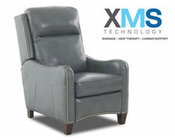 Breeze Nailhead High Leg Leather Recliner w/ XMS Heat, Massage and Lumbar + Free Power Headrest (Made to order leathers)