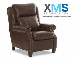 Gateway Nailhead High Leg Recliner w/ Massage + Heat + Lumbar + Free Power Headrest (Made to order leathers)