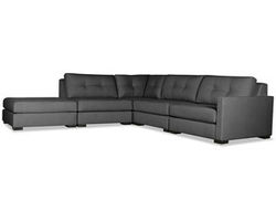 Chester Buttoned 5 Pieces Modular Sectional (3 Colors Available)