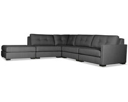 Chester Buttoned 5 Pieces Modular Sectional (3 Colors Available)