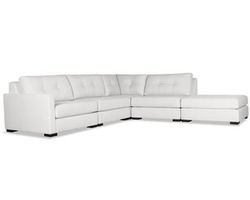 Chester Buttoned 5 Pieces Modular Sectional (3 Colors Available)