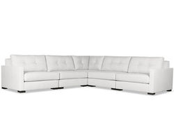 Chester Buttoned 5 Pieces Modular Sectional (Choice of Colors)