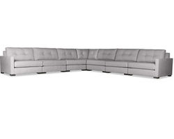 Chester Buttoned 7 Pieces Modular Sectional (Choice of Colors)