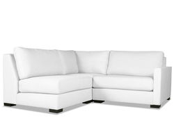 Chester 3 Pieces Modular Sectional w/ Left Open End (3 Colors Available)