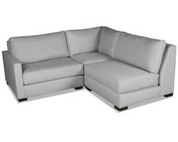 Chester 3 Pieces Modular Sectional w/ Right Open End (3 Colors Available)