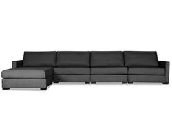 Chester 5 Pieces Modular Sectional w/ Chaise Left or Right (3 Colors Available)