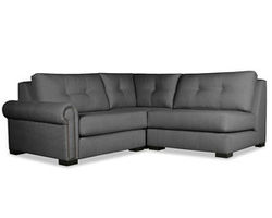 Sylviane Buttoned 3 Pieces Modular Sectional w/ Right Open End (3 Colors Available)